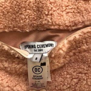 Opening ceremony tag.